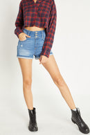 (PRE PACK) 3 Button Wide Waist Band Shorts ESP3433