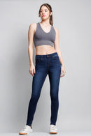 (OPEN PACK) High Rise Classic Ankle Skinny Jeans WEP3105
