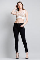 (OPEN PACK) Mid Rise Push Up Ankle Skinny Jeans WEP3106