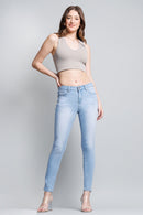 (PRE PACK) Mid Rise Push Up Ankle Skinny Jeans EP3106