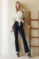 (OPEN PACK) High Rise Classic Bootcut Jeans WEP3458