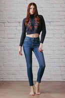 (OPEN PACK) Classic Mid Rise Skinny WEP3540