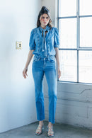 (OPEN PACK) Mid Rise Classic Straight Jeans WEP3560