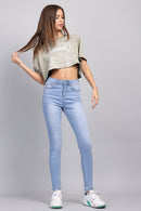 (OPEN PACK) High Rise Classic Ankle Skinny Jeans WEP3105