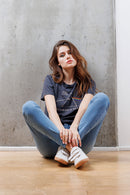 (OPEN PACK) Mid Rise Destructed Skinny Jeans WEP3533