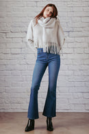 (OPEN PACK) High Rise Flare Jeans WEP3550