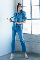 (OPEN PACK) Mid Rise Classic Straight Jeans WEP3560