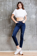 (OPEN PACK) High Rise Destructed Ankle Skinny Jeans WEP3534
