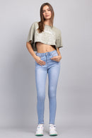(OPEN PACK) High Rise Classic Ankle Skinny Jeans WEP3105