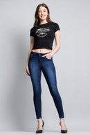 (PRE PACK) Mid Rise Push Up Ankle Skinny Jeans EP3106