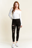 (PRE PACK) High Rise Heavily Destructed Ankle Skinny Jeans EP3410