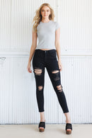 (PRE PACK) High Rise Ankle Skinny Jeans in Faded Wash EP3411