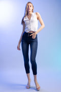 (OPEN PACK) 3 Buttoned Push up Ankle Skinny Jeans WEP3517