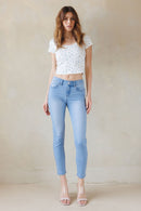 (OPEN PACK) Mid Rise Push Up Ankle Skinny Jeans WEP3532