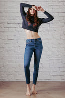 (OPEN PACK) Classic Mid Rise Skinny WEP3540