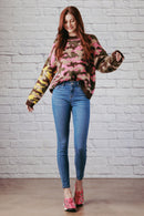 (OPEN PACK) Mid Rise Push Up Skinny Jeans WEP3541