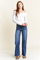 (OPEN PACK) High Rise Wide Destructed Leg Jeans WEP3587