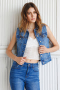 (PRE PACK) Non-Destructed Regular Fit Denim Vest EV5009