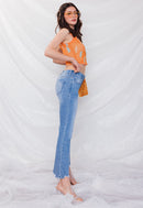 (OPEN PACK) Mini Bootcut Jeans XP7011