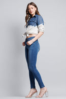 (OPEN PACK) High Rise Classic Ankle Skinny Jeans WEP3105