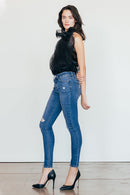 (OPEN PACK) Destructed Ankle Skinny Jeans WEP3543