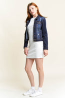 (PRE PACK) Destructed Classic Denim Jacket EJ2051