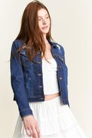(PRE PACK) Classic Destructed Denim Jacket EJ2053