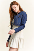 (PRE PACK) Basic Crop Denim Jacket EJ2056