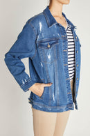 (PRE PACK) Destructed Oversized Jacket EJ2057