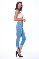 (OPEN PACK) Cuffed Ankle Grazer Skinny Jeans WEP3073
