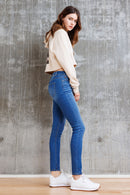 (OPEN PACK) Super Stretch High Rise Classic Skinny Jeans WEP3526