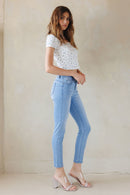 (OPEN PACK) Mid Rise Push Up Ankle Skinny Jeans WEP3532