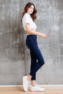 (OPEN PACK) High Rise Destructed Ankle Skinny Jeans WEP3534