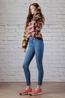 (OPEN PACK) Mid Rise Push Up Skinny Jeans WEP3541