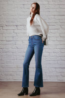 (OPEN PACK) High Rise Flare Jeans WEP3550