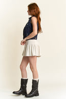 (PRE PACK) Destructed Regular Fit Denim Vest EV5010