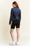 (PRE PACK) Destructed Regular Fit Denim Jacket EJ2058