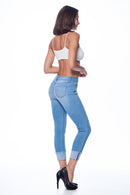 (OPEN PACK) Cuffed Ankle Grazer Skinny Jeans WEP3073