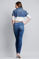 (OPEN PACK) High Rise Classic Ankle Skinny Jeans WEP3105