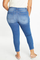 (OPEN PACK) Plus size High Rise Ankle Skinny Jeans WEP3310XL