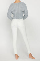 (PRE PACK) High Rise Heavily Destructed Ankle Skinny Jeans EP3410