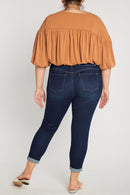 (PRE PACK) Plus size Mid Rise Push Up Ankle Skinny Jeans EP3424XL