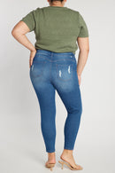 (PRE PACK) Plus size Destructed Push Up Skinny Jeans EP3488XL