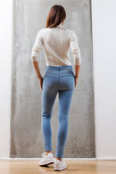 (OPEN PACK) High Rise Destructed Skinny Jeans WEP3529