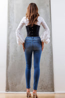 (OPEN PACK) High Rise Destructed Skinny Jeans WEP3529