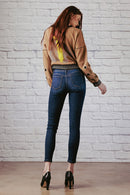 (OPEN PACK) Mid Rise Push Up Skinny Jeans WEP3541