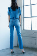 (OPEN PACK) Mid Rise Classic Straight Jeans WEP3560