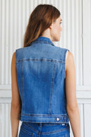 (PRE PACK) Non-Destructed Regular Fit Denim Vest EV5009