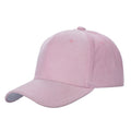 6 Panel Corduroy Solid Buckle Hat