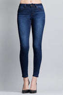 (OPEN PACK) Mid Rise Push Up Ankle Skinny Jeans WEP3106